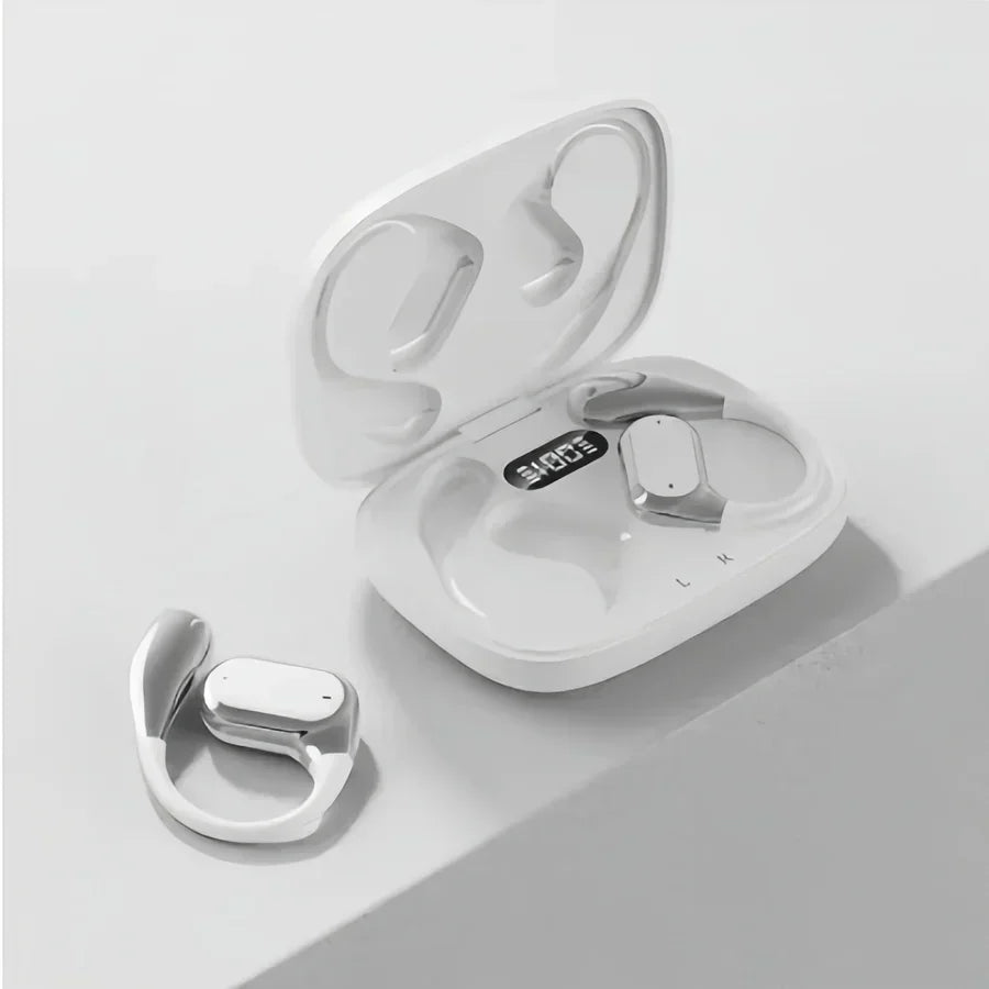 Original Silicone in Ear Hanging Hook Sports Mobile Phones Microphone HD Call ENC Noise Reduction Wireless Bluetooth