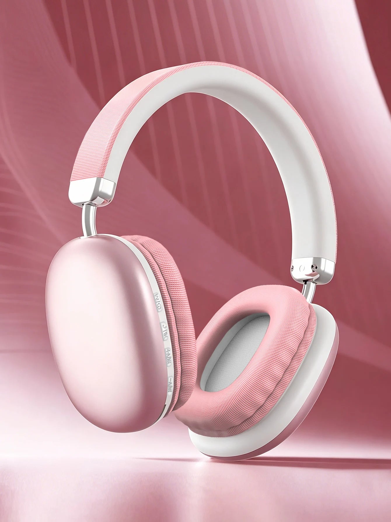 Wireless Over-Ear Headphones, 5.3 Smart Chip, Long Battery Life,HiFi Music Gaming Comfortable Mic for iPhone Android PC