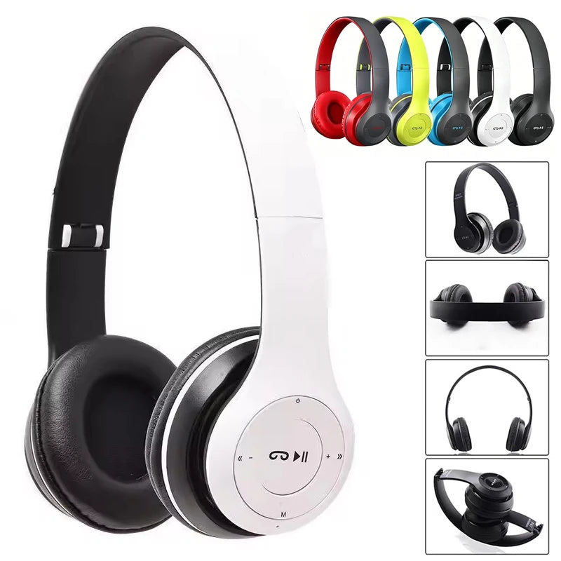 Wireless Headphones Bluetooth 5.0 Earphones Foldable Over Ear H...