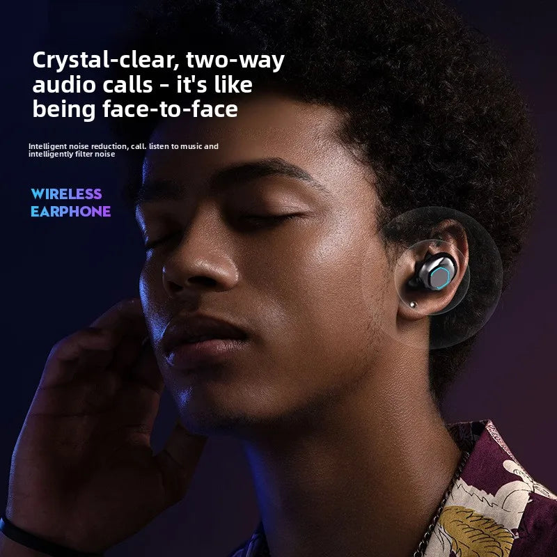 Genuine M9 Cross Border Hot Sale True Wireless In Ear Sports Bluetooth Earbuds Large Battery Long Endurance High Quality Sound