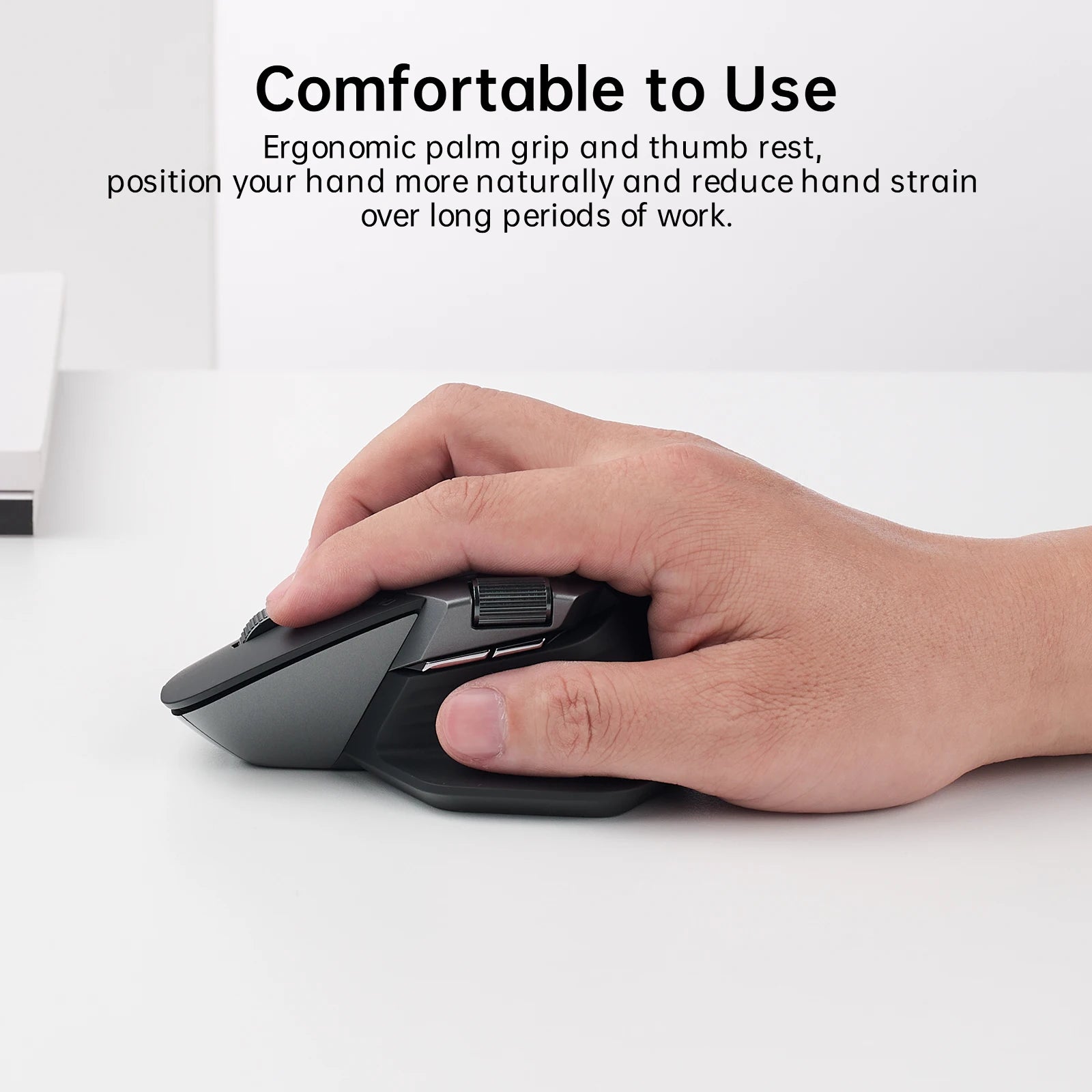 Rapoo MT760/MT760L/MT760Mini/MT760M Rechargeable Multi-mode Bluetooth Wireless Mouse Ergonomic 4000 DPI Support Up to 4 Devices