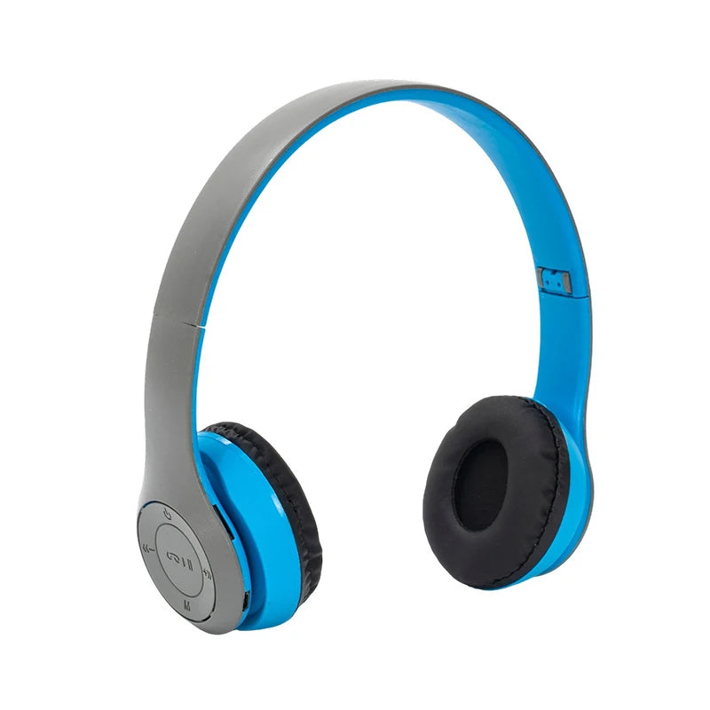 Wireless Headphones Bluetooth 5.0 Earphones Foldable Over Ear HiFi 3D Stereo Bass Headset Sport Music Gaming For Phone Laptop PC