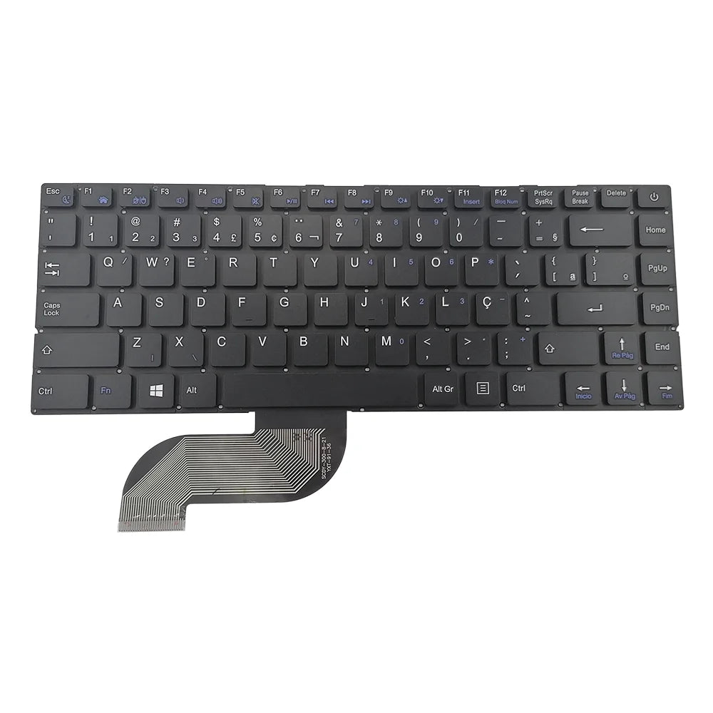 US SP LA PT-BR Keyboard For Atvio W1415a Laptop Mb30011007 Yj-961 MB27716023 Spanish Latin Brazil Notebook Keyboard Portuguese
