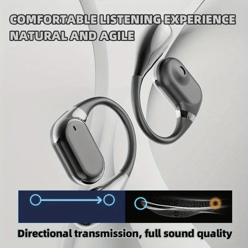 Original Silicone in Ear Hanging Hook Sports Mobile Phones Microphone HD Call ENC Noise Reduction Wireless Bluetooth