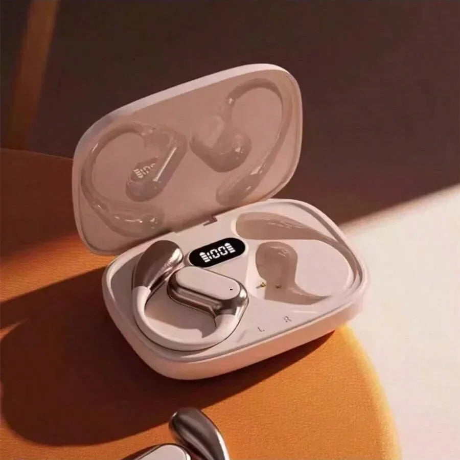 Original Silicone in Ear Hanging Hook Sports Mobile Phones Microphone HD Call ENC Noise Reduction Wireless Bluetooth