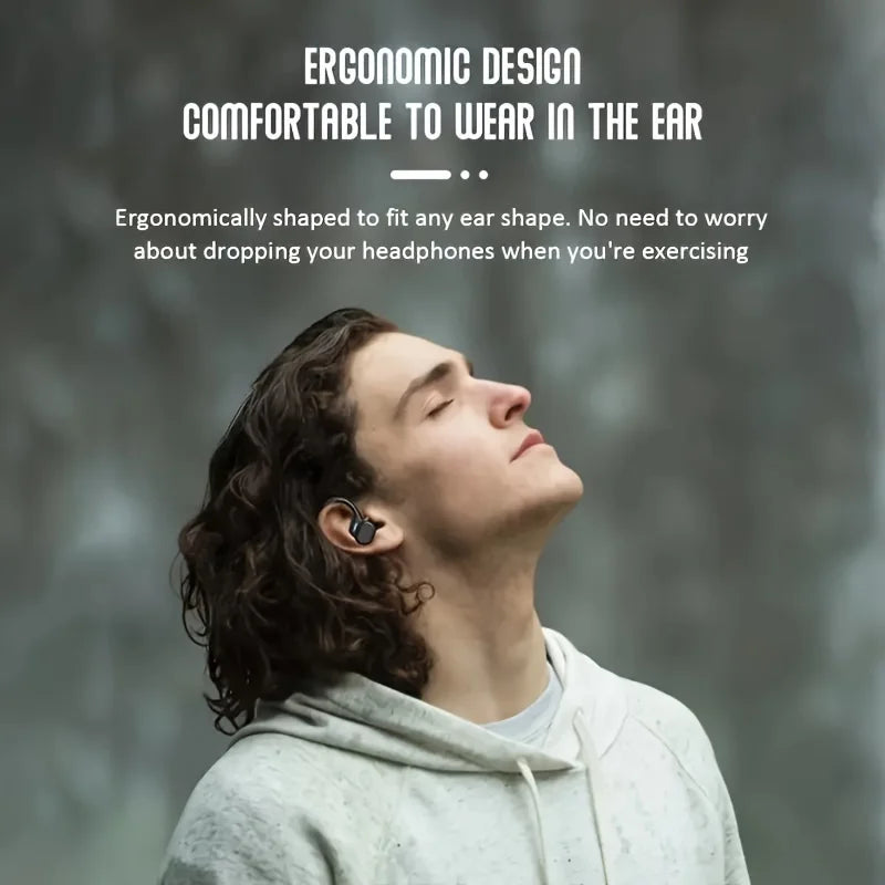 Original Sports Wireless Earphones Earhook with Mics LED Power Display Hifi Sound Bluetooth 5.3 For Xiaomi TWS Headphones