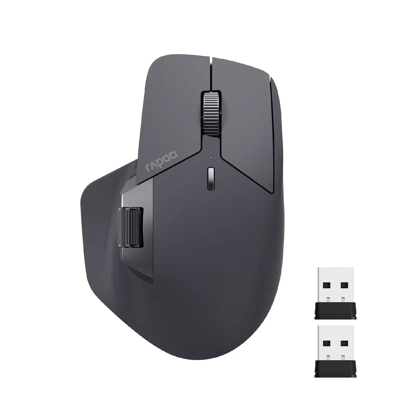 Rapoo MT760/MT760L/MT760Mini/MT760M Rechargeable Multi-mode Bluetooth Wireless Mouse Ergonomic 4000 DPI Support Up to 4 Devices
