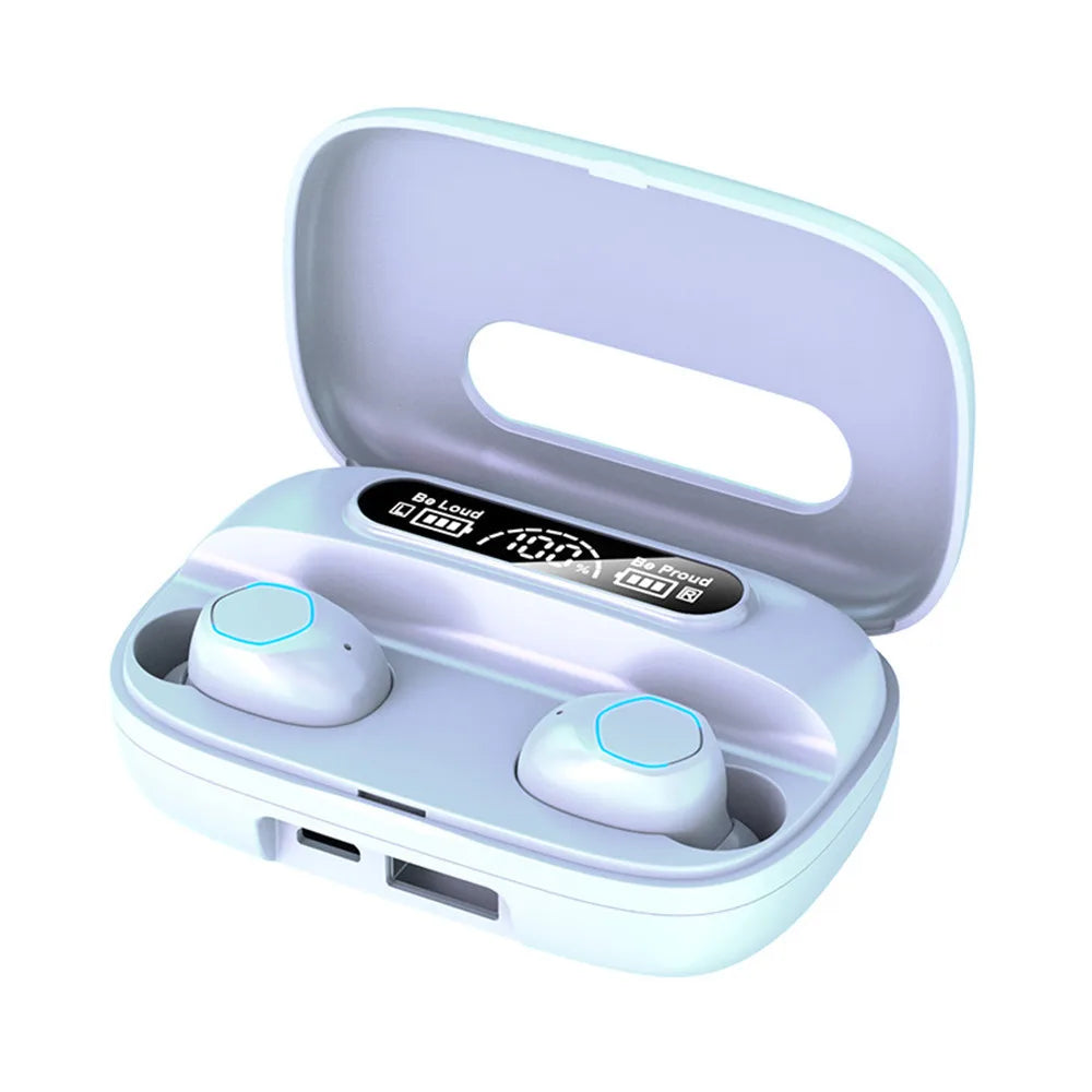Genuine M9 Cross Border Hot Sale True Wireless In Ear Sports Bluetooth Earbuds Large Battery Long Endurance High Quality Sound