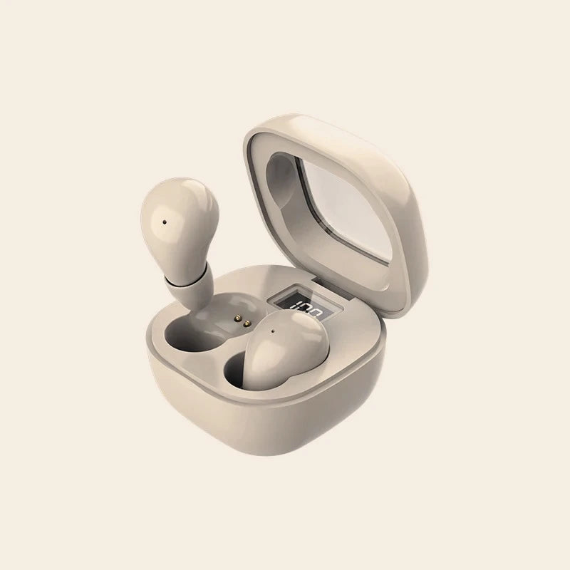 SK19 Mini Invisible Earphones TWS Earbuds Bluetooth 5.3 Wireles...