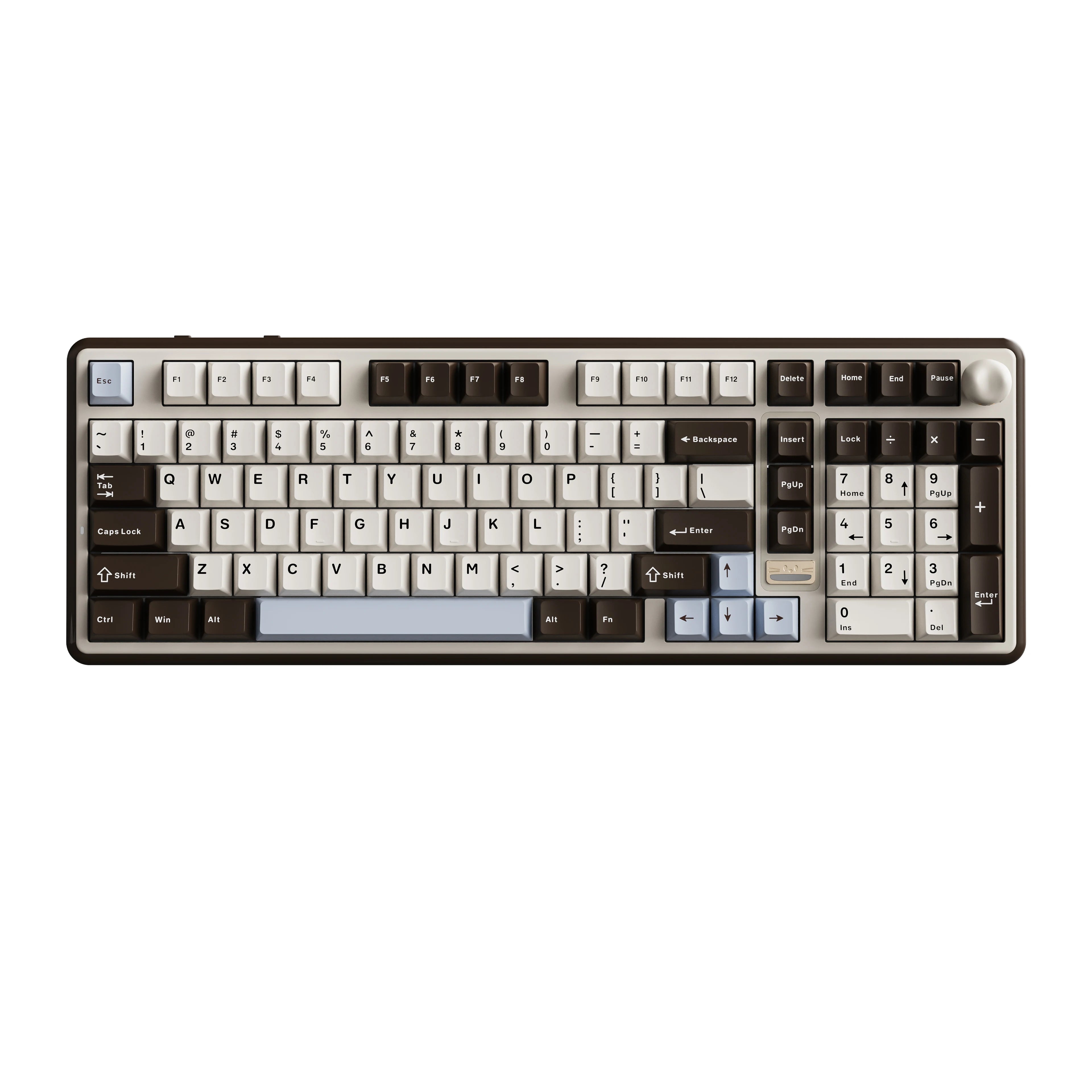 YUNZII B98 PRO QMK/VIA Wireless Mechanical Keyboard, 96% Layout Custom Gaming Keyboard, Hot-Swap Gasket RGB Keyboard for Win/Mac