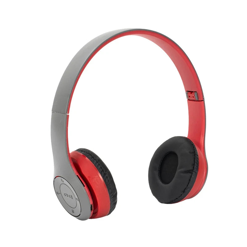 Wireless Headphones Bluetooth 5.0 Earphones Foldable Over Ear HiFi 3D Stereo Bass Headset Sport Music Gaming For Phone Laptop PC