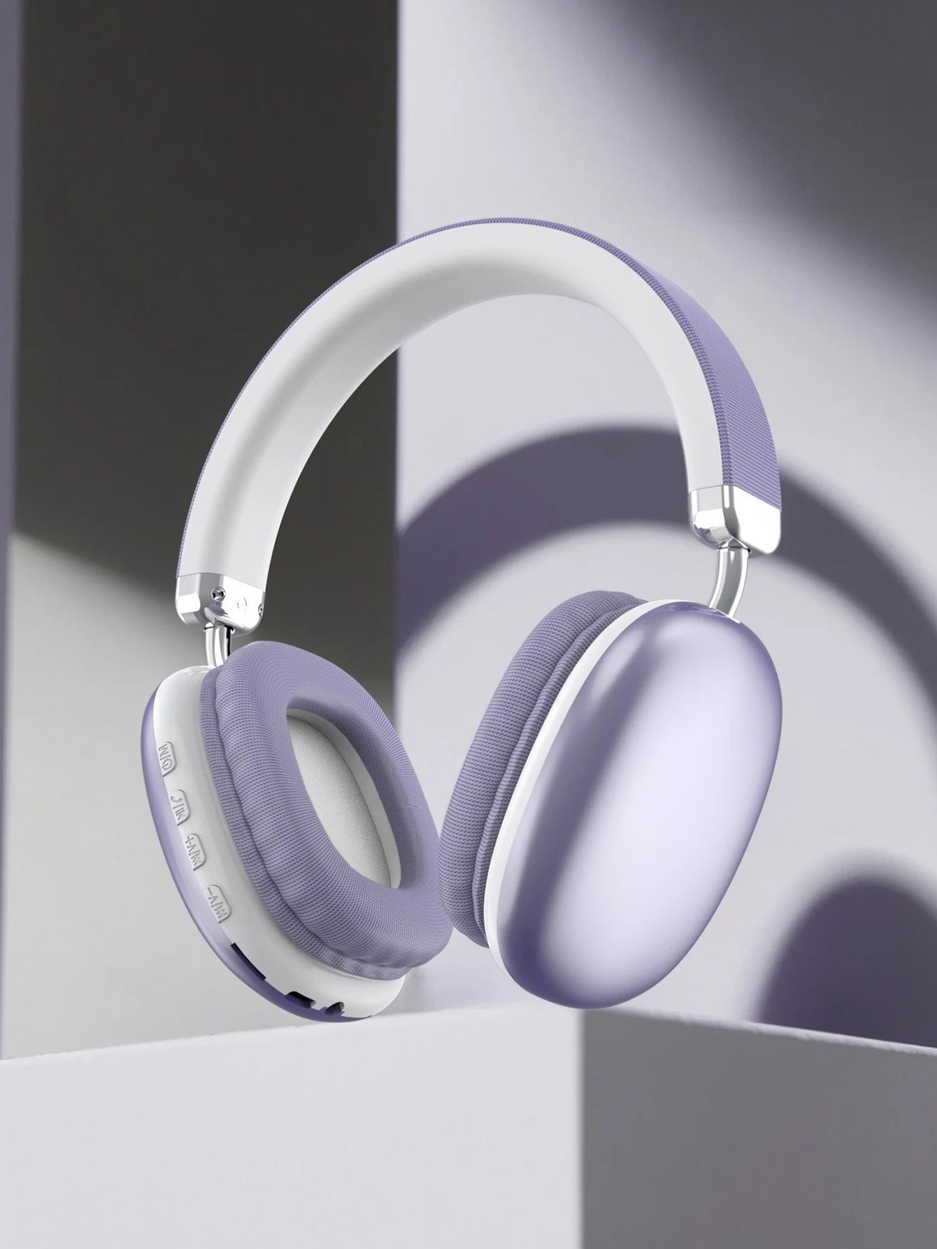Wireless Over-Ear Headphones, 5.3 Smart Chip, Long Battery Life,HiFi Music Gaming Comfortable Mic for iPhone Android PC