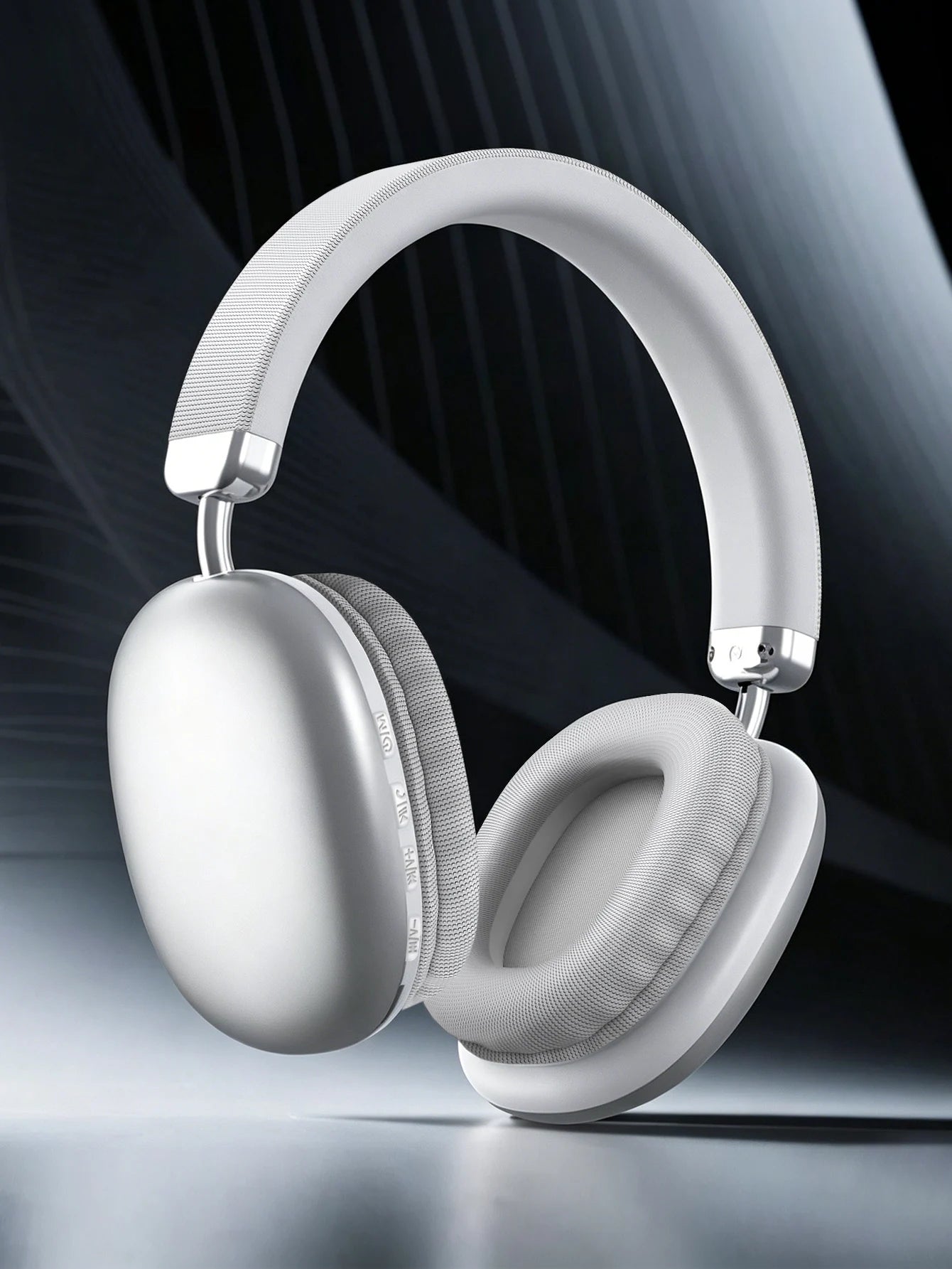 Wireless Over-Ear Headphones, 5.3 Smart Chip, Long Battery Life,HiFi Music Gaming Comfortable Mic for iPhone Android PC