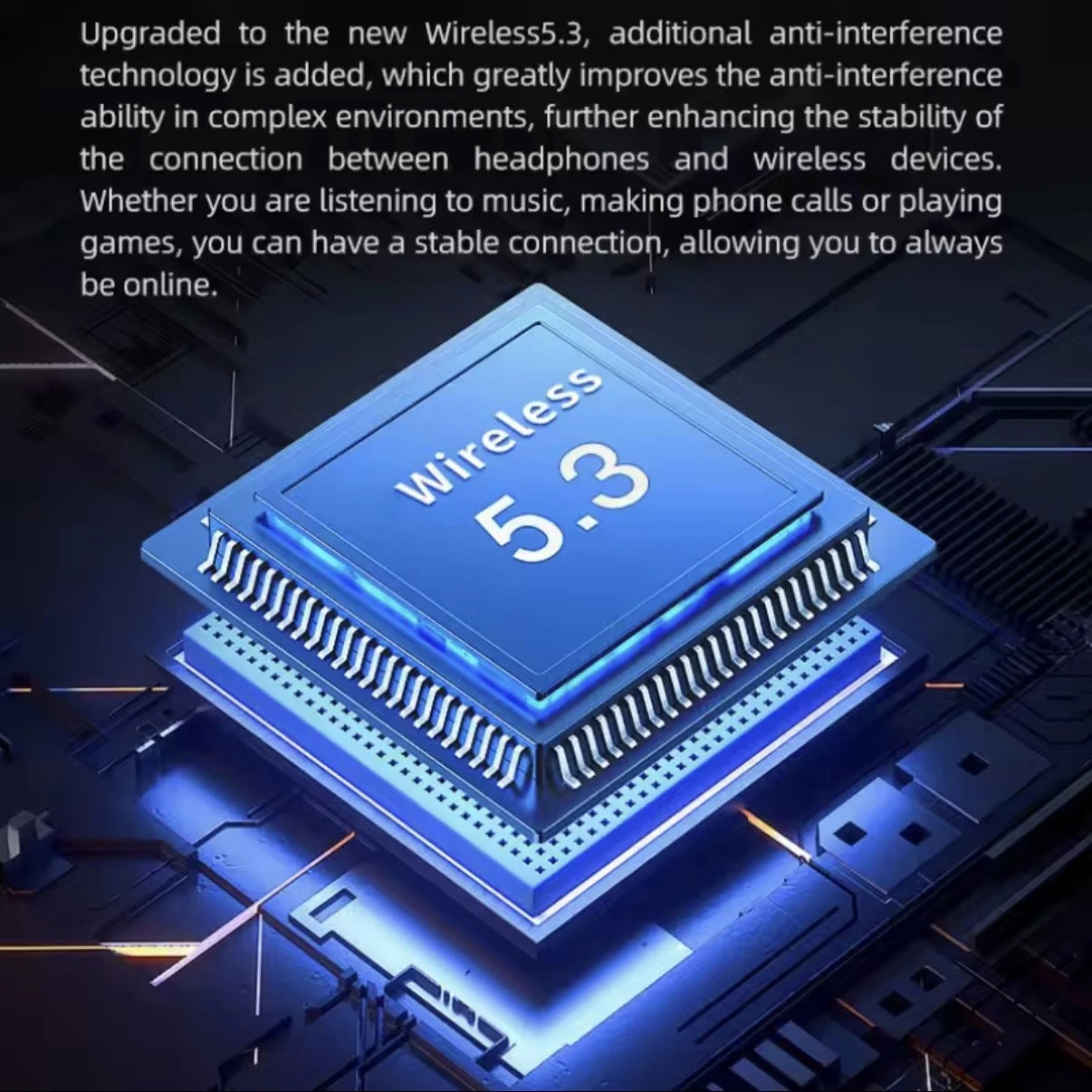 UEESFIT A5 TWS Wireless Bluetooth Earphones Sports Gaming HiFi Sound Headphones Noise Reduction In ear Earbuds With Microphone